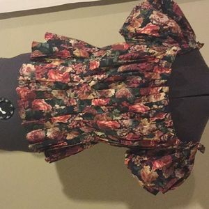 Antonio Melani Floral Peplum Top